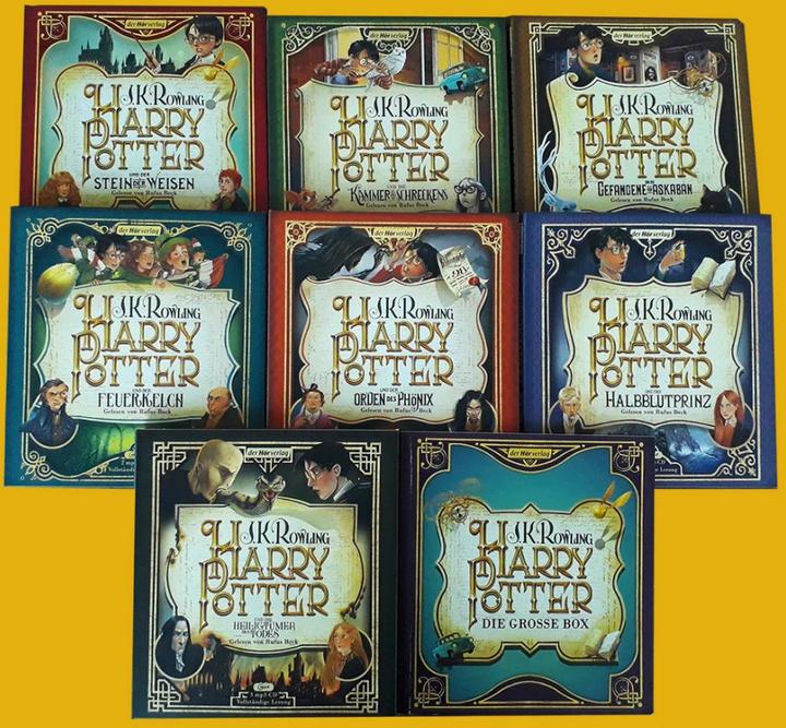 Productafbeelding Harry Potter. Die grosse Box zum Jubiläum. Alle 7 Bände (J.K. Rowling, Duits)