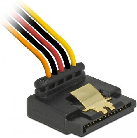 Actual product image Delock SATA to 2x SATA power adapter, 90° angled