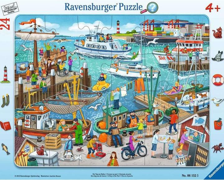 Ravensburger Une journée au port (24 pièces)