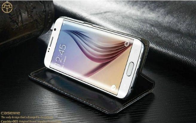 Actual product image Caseme Classic Leather Cover (Samsung Galaxy S6 Edge)