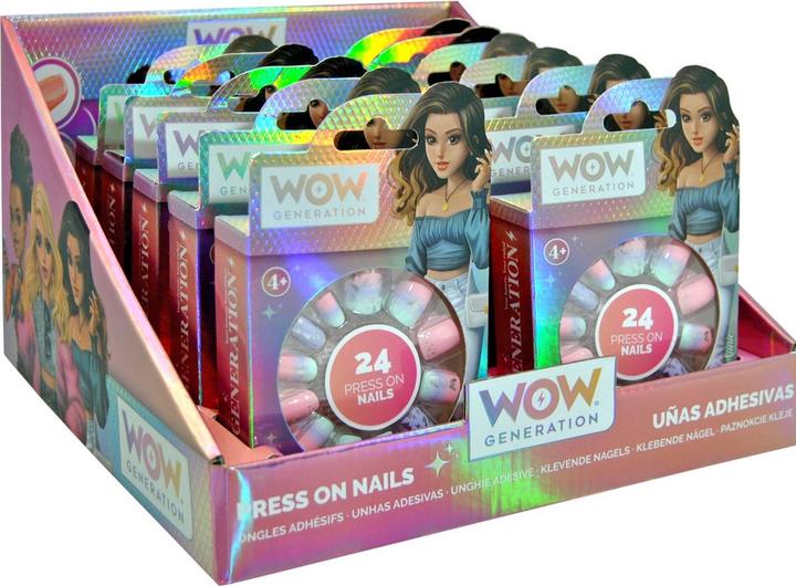 Actual product image Kids Licensing Wow Generation Nail Stickers (Nail glue, Multicolor)