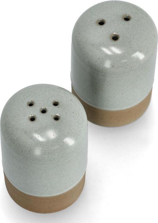 Produktbild Zeller Present Salz-/Pfefferstreuer-Set, 2-tlg., Steingut (Pfeffer, Salz)