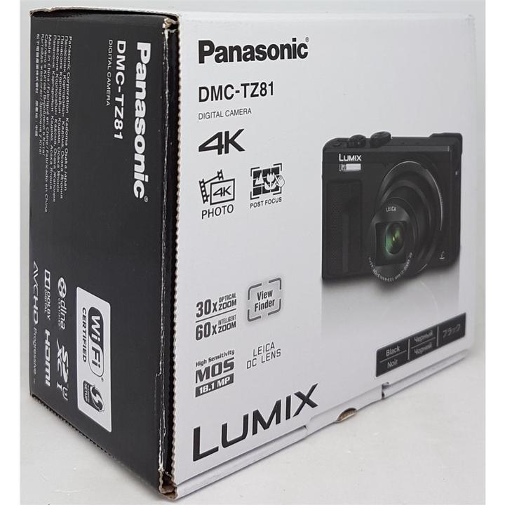 Immagine prodotto Panasonic Lumix TZ81 (24 - 720 mm, 18.10 Mpx, 1/2,3'')