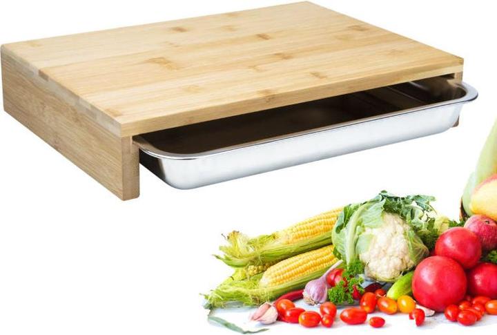 Actual product image Hermex Kitchen Board Cutting Mat Wooden Cutting Board Work Board