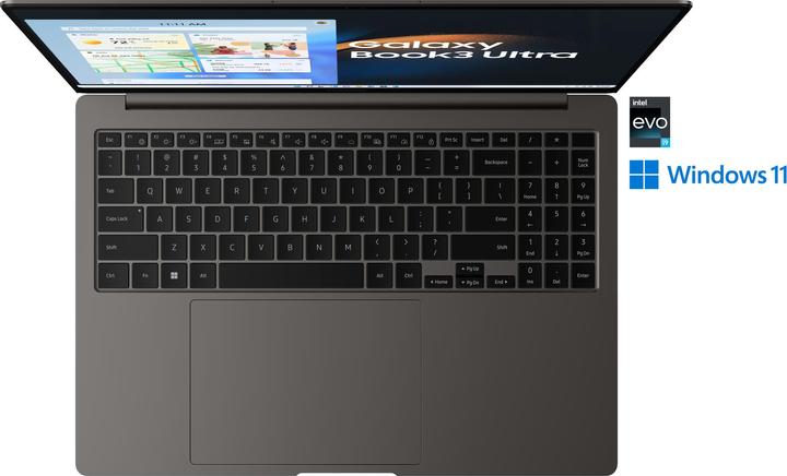 Actual product image Samsung Galaxy Book3 Ultra (16", Intel Core i9-13900H, 32 GB, 1000 GB, DE)