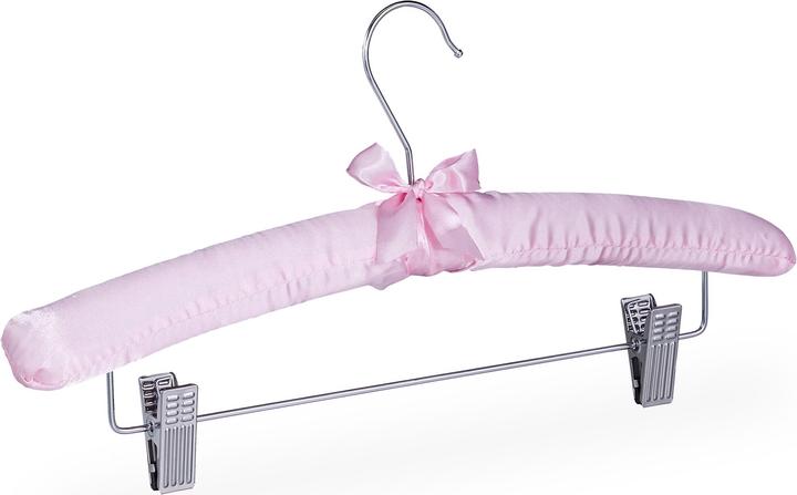 Produktbild Relaxdays Satin Kleiderbügel (5 x)