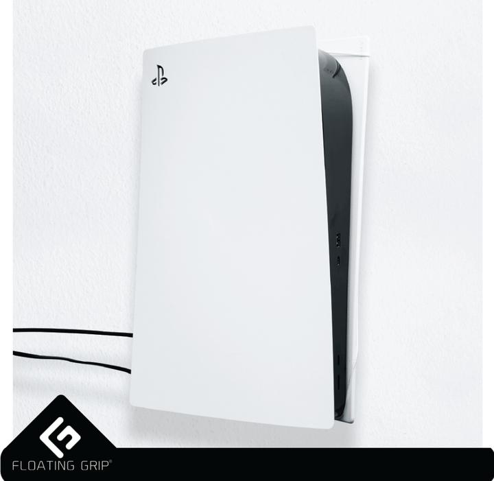 Image du produit Floating Grip Support mural pour Playstation 5 par White (PS5)
