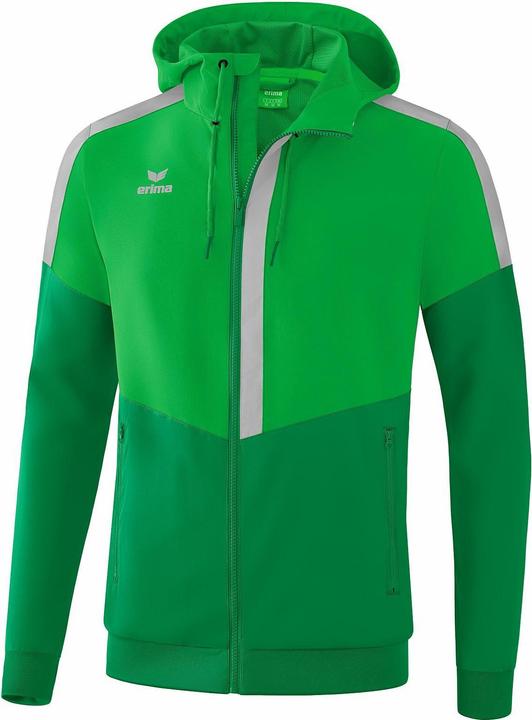 Actual product image Erima Squad Tracktop Jacket With Hood (XXL)