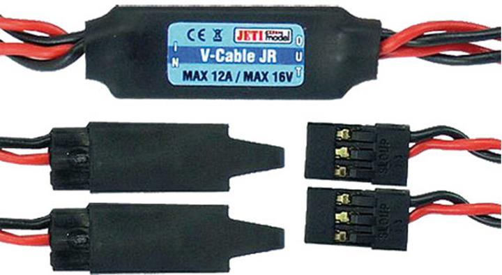 Hacker JETImodel V cable JR battery backer