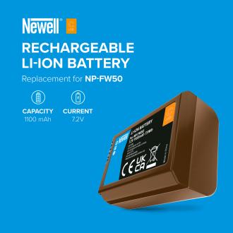 Image du produit Newell batterie de remplacement NP-FW50 USB-C pour Sony (Batterie de l'appareil photo)