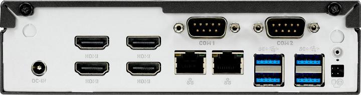 Actual product image Shuttle Barebone XPC slim DH32U Intel Pentium Gold 7505 2x32GB DDR4-3200 2xSODIMM 4xUSB 3.2 4xHDMI noOS (Intel Pentium Gold 7505)