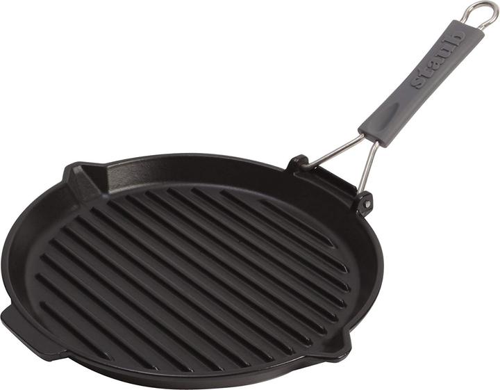 Grill pan (27 cm, Grill pan, Cast iron)