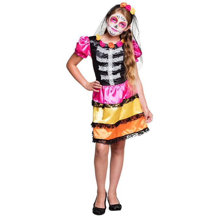 Image du produit Boland Costume pour enfants Niña Calavera : Dia De Los Muertos robe (110, 116, 122, 128, 125 B, 120 B, 115 A)