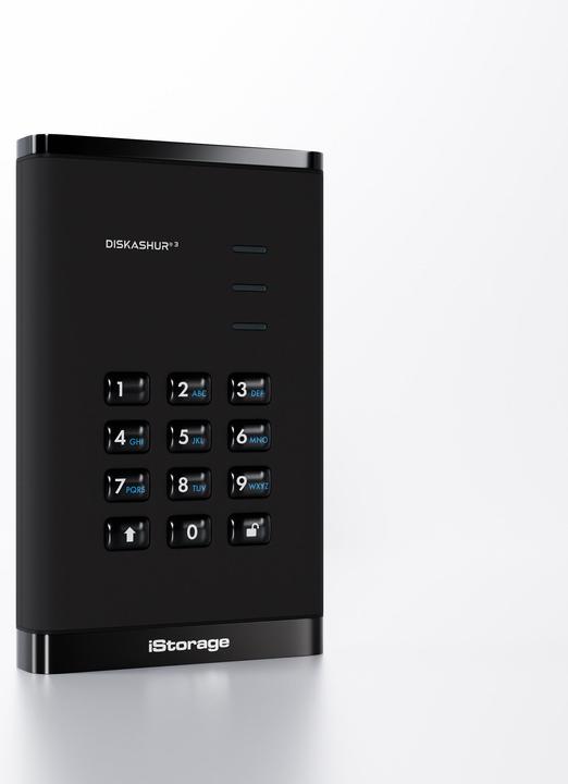 Immagine prodotto iStorage diskAshur3 SSD 4TB - Nero (4000 GB)