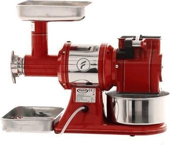 Produktbild Fama TG12 RETRO Elektrischer Fleischwolf Mit integrierter Käsereibe Schneideeinheit aus Edelst