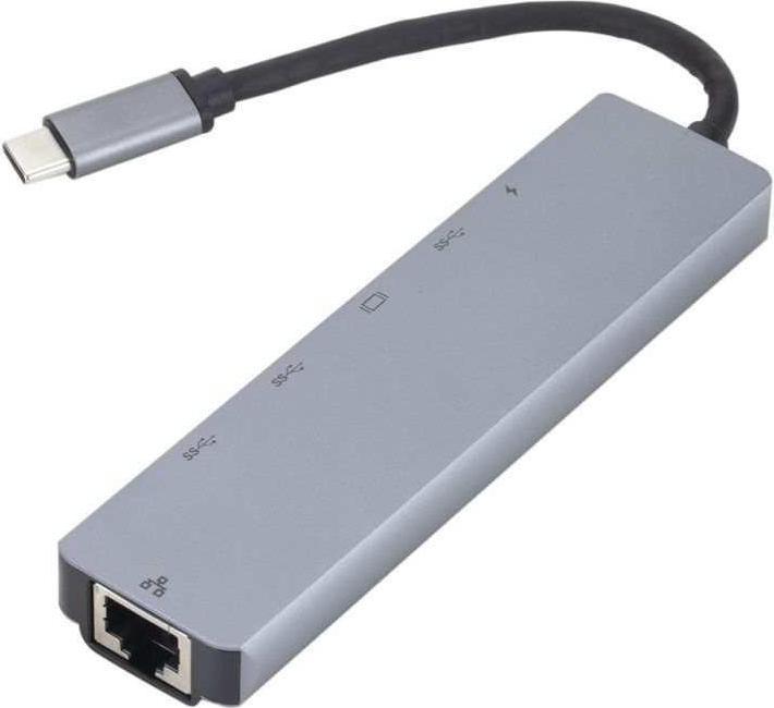 Produktbild eSTUFF USB-C 6-in-1 Mobile Hub (USB-C, 6 Ports)