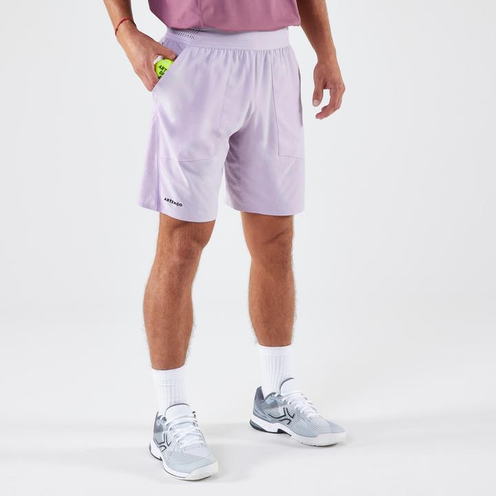 Image du produit Artengo Short de Tennis Hommes Respirant - Dry+ Violet Gaël Monfils (M)
