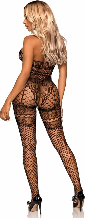 Produktbild Leg Avenue All About You Catsuit mit offenem Schritt Schwarz (One Size)