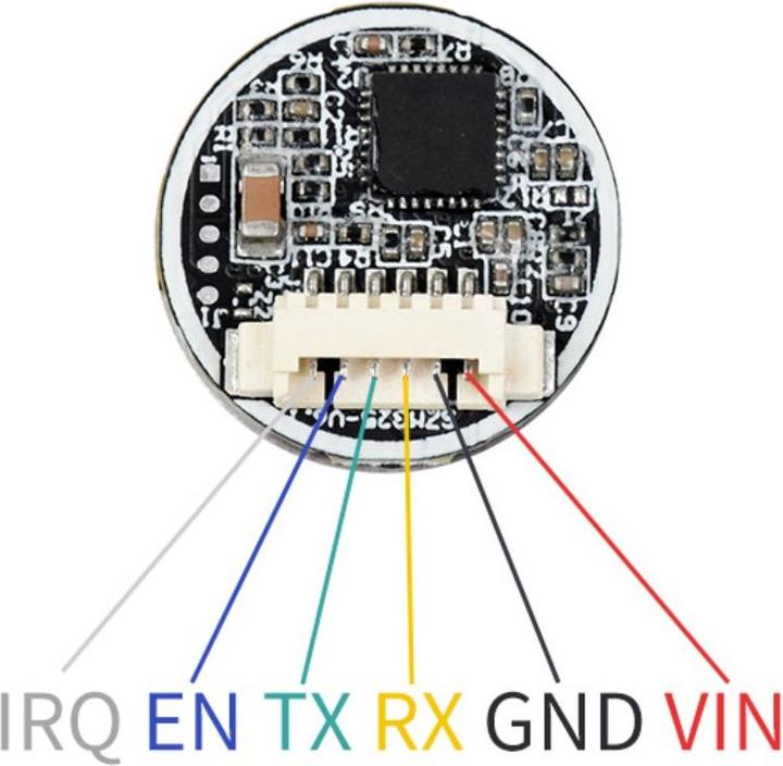 Produktbild WaveShare Kapazitiver 360Grad Fingerabdrucksensor (D) mit UART