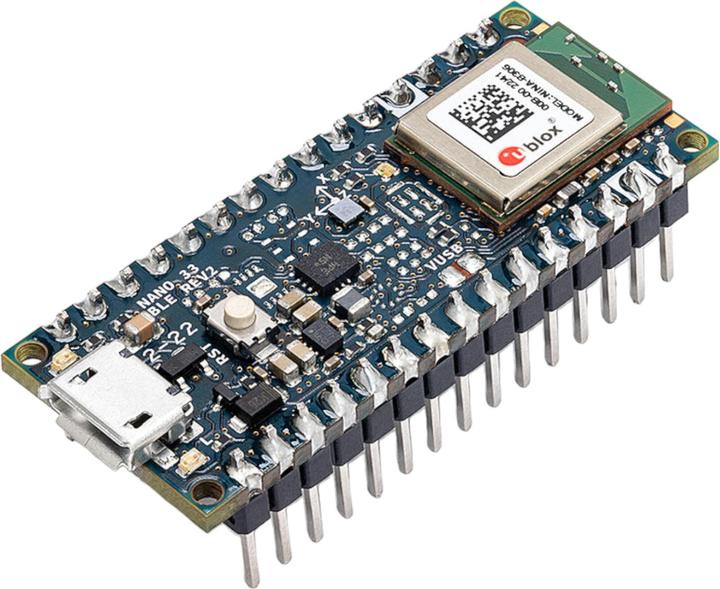 Produktbild Arduino ABX00072 Board Nano 33 BLE Rev2 with headers Nano ARM® Cortex®-M4
