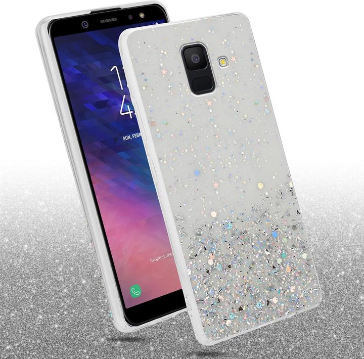 Image du produit Cadorabo Couverture TPU paillettes scintillantes (Samsung Galaxy J6 (2018))