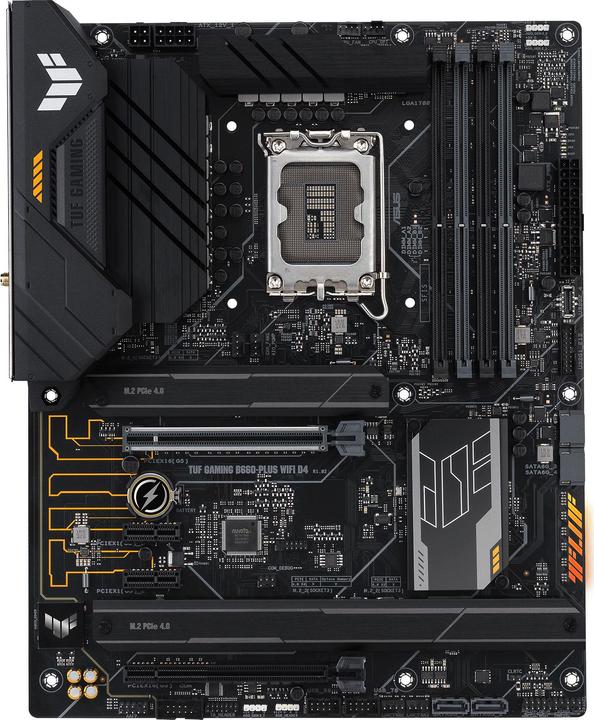 Actual product image ASUS TUF GAMING B660-PLUS D4 (LGA 1700, Intel B660, ATX)