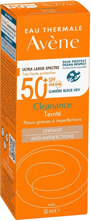 Produktbild Avène Cleanance Sonne Getönt (Sonnencreme Gesicht, SPF 50+, 50 ml, 70 g)