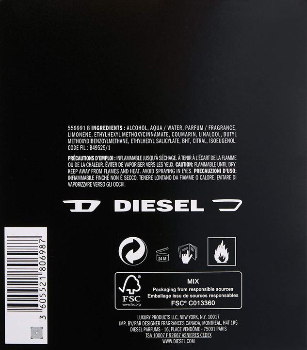 Actual product image Diesel Only the Brave (Eau de toilette, 200 ml)