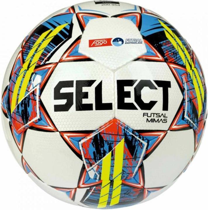 Select Ball haFutsal Mimas FOGO Ekstraklasa FIFA Basic weiss