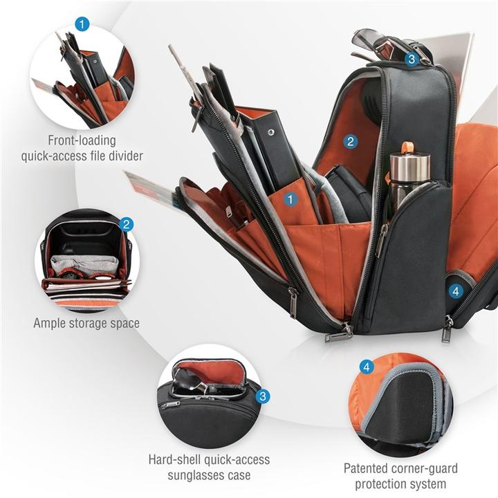 Produktbild Everki Versa Backpack EKP127B Notebook Rucksack Passend für maximal 358 (21 l)