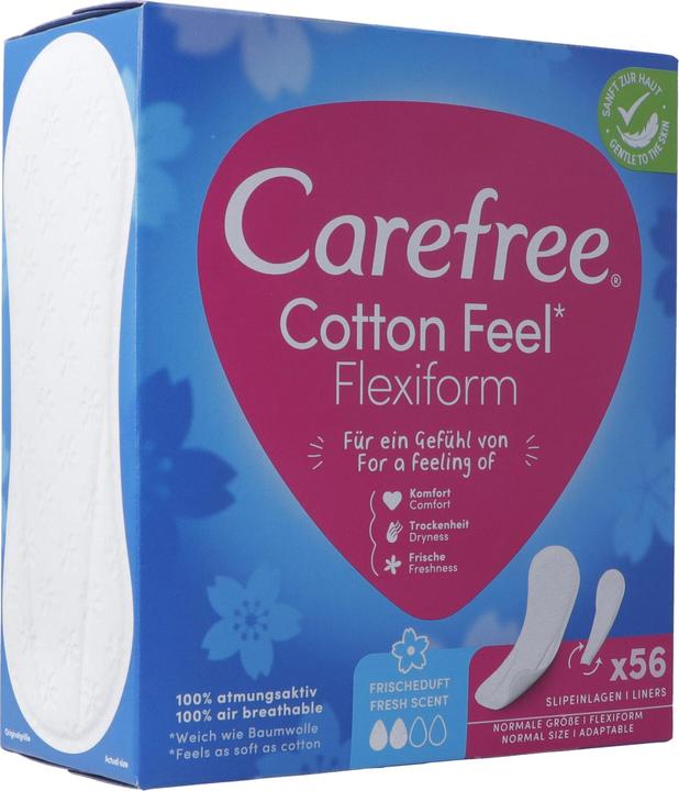 Immagine prodotto Carefree Cotton Feel Flexiform (56 x, Fodere per mutande)