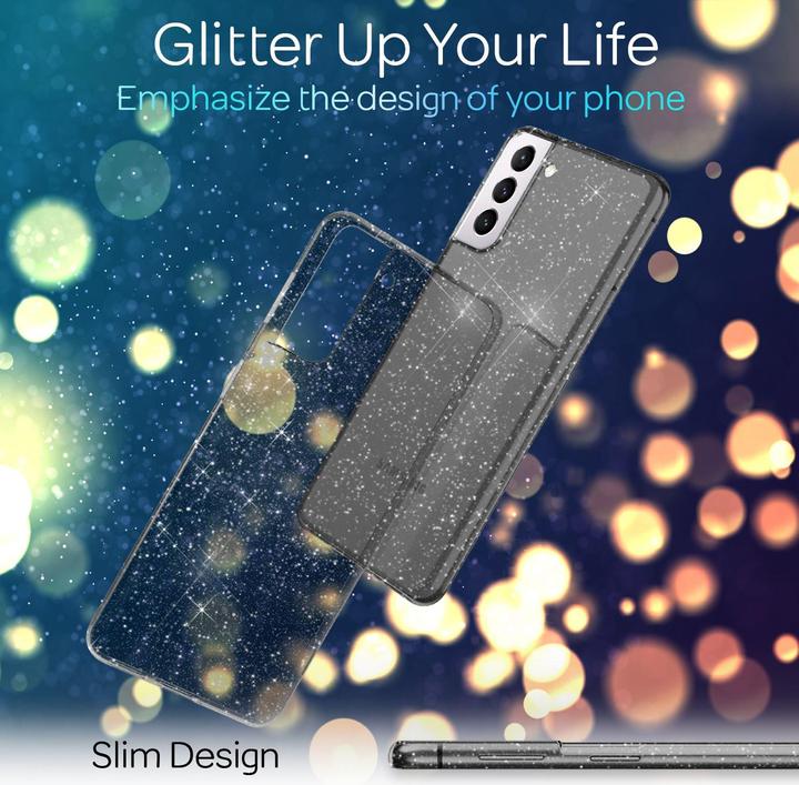 Actual product image Nalia Glitter mobile phone case (Samsung Galaxy S21+)