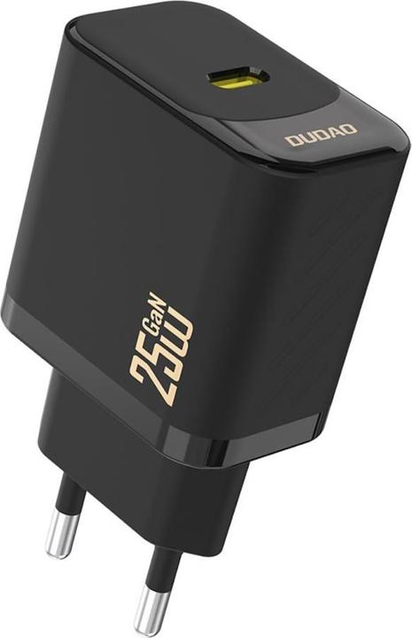 Actual product image Dudao A27EU 25W GaN Charger Black (25 W)