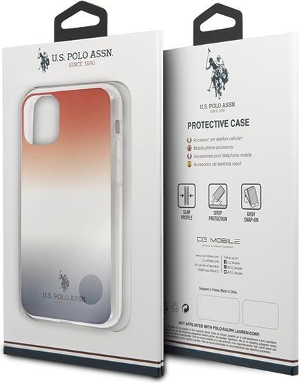 Actual product image U.S. Polo US Polo USHCN58TRDGRB iPhone 11 Pro red-blue (Apple iPhone 11 Pro)
