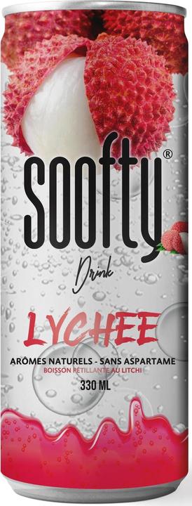 Produktbild Soofty Drink Soft-Drinks Litschi 24 x 0.33 l (24 x 33 cl)