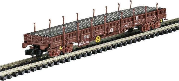 Productafbeelding MiniTrix 18290 N Set platte wagons SNCF (Spoor VI)