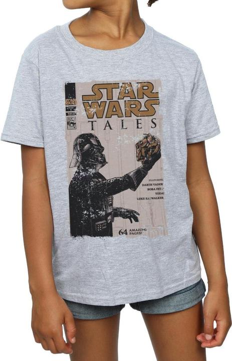 Produktbild Star Wars Darth Vader Comic TShirt Mädchen (116)