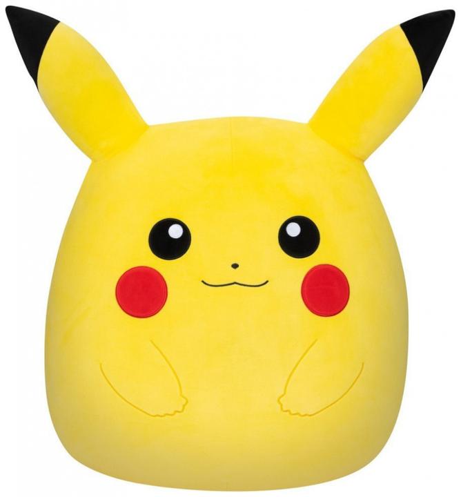 Jactalea Pokémon - Squishmallow Vague 1 - Peluche géante Pikachu 50cm (102.87 cm)