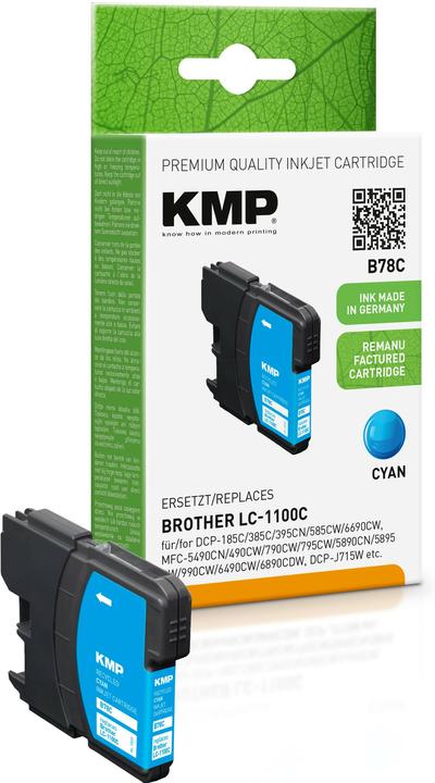 Image du produit KMP Cartouche Brother LC-970Y 300 p. jaune remanufacturée (Y)
