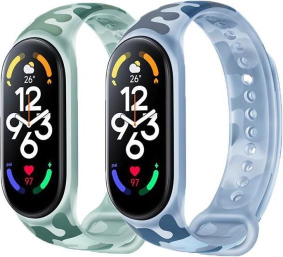 Image du produit MU Style Camouflage Series Bracelet de remplacement en silicone (Silicone)