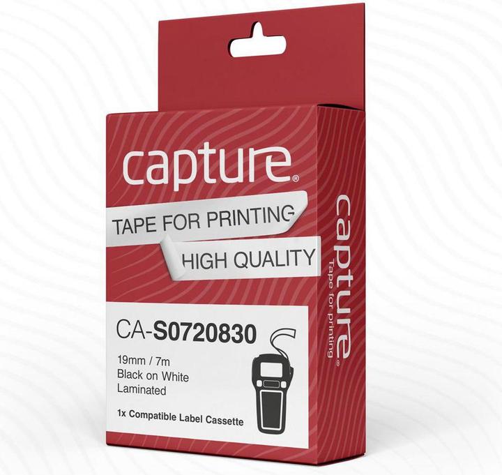 Image du produit Capture Basic Labels - Noir sur blanc