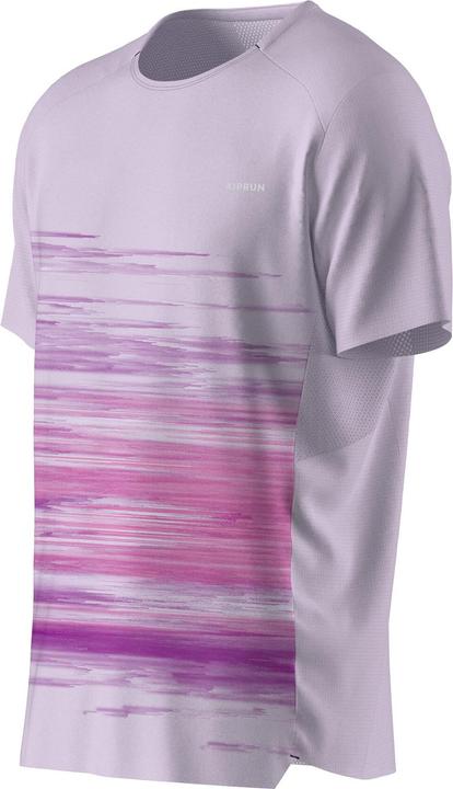 Kiprun Laufshirt kurzarm Herren atmungsaktiv - rosa/violett (M)