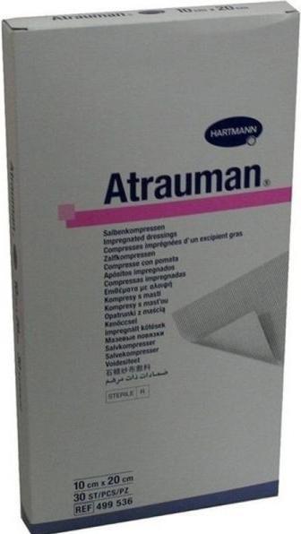 IVF Hartmann Salbenkompressen 10x20cm steril