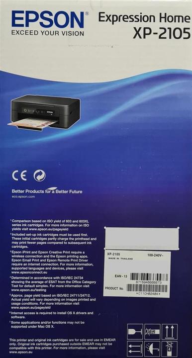 Produktbild Epson Expression Home XP-2105 (Tintenpatrone, Farbe)