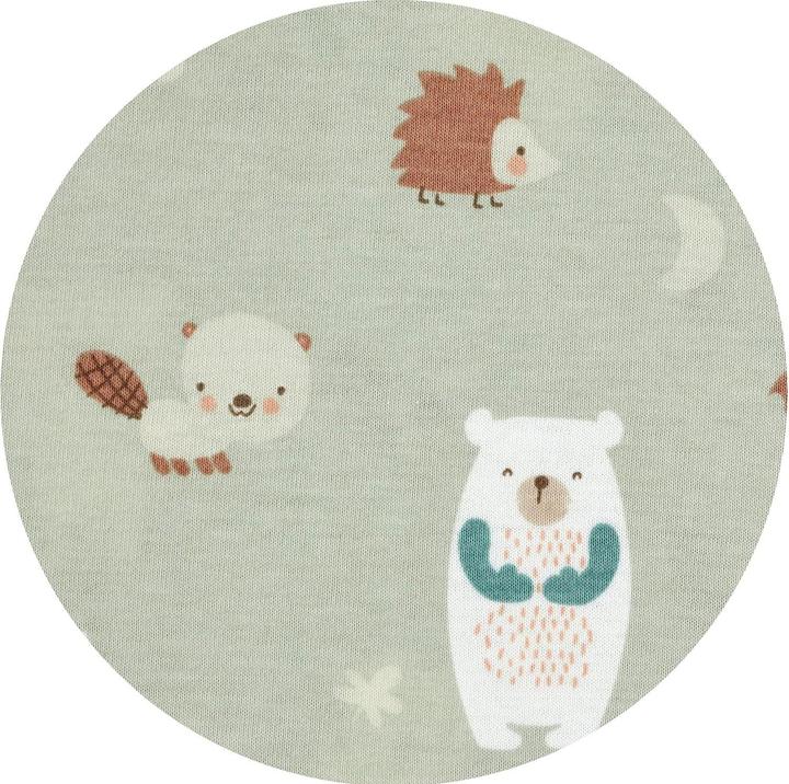 Actual product image Alvi Baby summer sleeping bag Molton Baby Forest 70 cm (70 cm, 0.5 TOG)