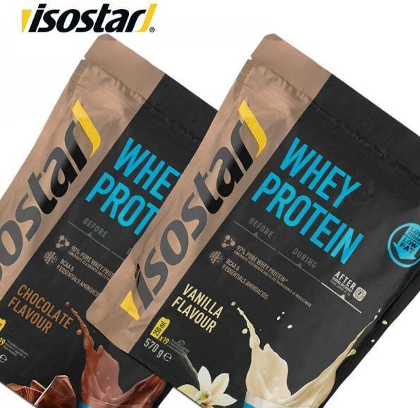 Produktbild Isostar Pulver Whey (Schokolade, 1 Stk., 570 g)
