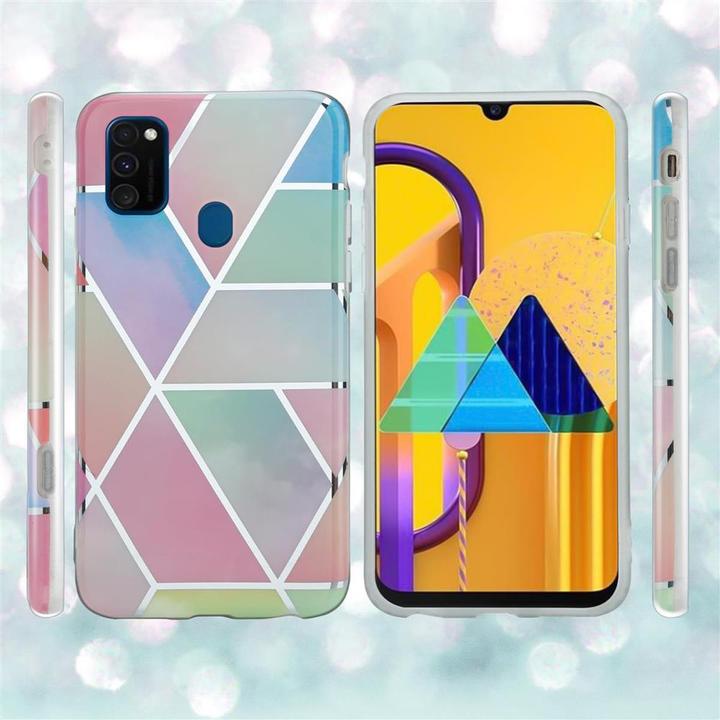 Produktbild Cadorabo IMD TPU Bunter Marmor Cover (Huawei P20 Lite)