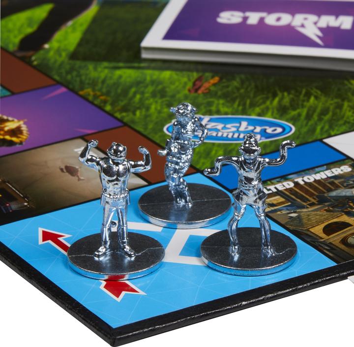 Produktbild Monopoly Fortnite Sammlerausgabe (Deutsch, Italienisch, Englisch, Spanisch, Polnisch, Finnisch, Niederländisch, Arabisch, Türkisch, Portugiesisch, Ungarisch, Dänisch, Rumänisch, Slowenisch, Tschechisch, Schwedisch, Norwegisch, Bulgarisch, Kroatisch, Lettisch, Slowakisch)