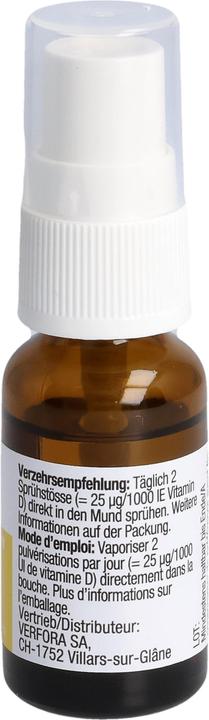 Produktbild Wild Pharma Vitamin D3 Wild Spray 1000 IE vegan (1 Stück, Spray, 52 g)