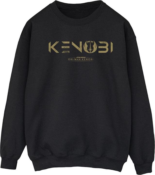 Actual product image Star Wars Womens/Ladies Obi-Wan Kenobi Logo Sweatshirt (M)